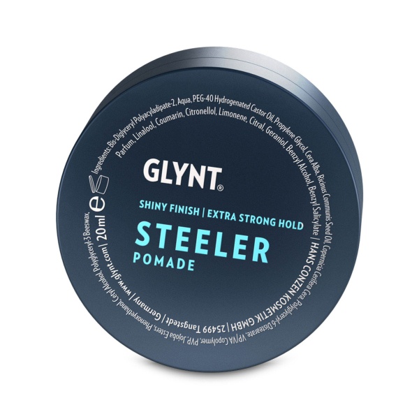 Помада GLYNT для волос для сверх сильной фиксации STEELER 20 мл все об обычном чесноке
