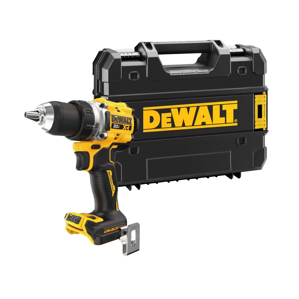 Аккумуляторная бесщеточная дрель-шуруповерт DEWALT DCD800NT-A9, 20 В, без АКБ/ЗУ, в кейсе