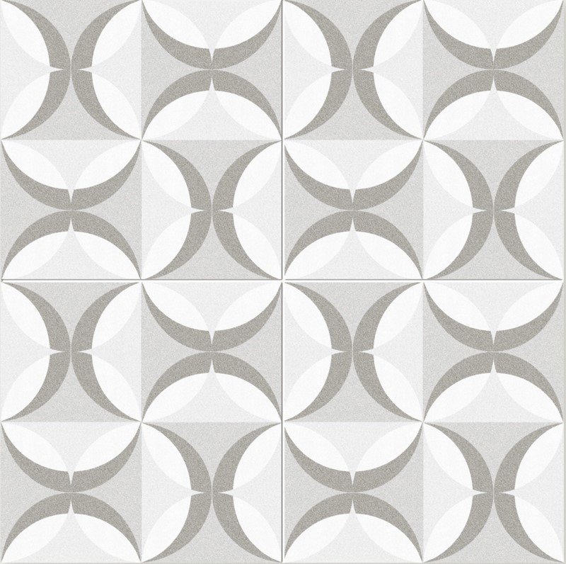 фото Плитка dualgres adele cut narbonne silver 45x45 1.42 м2