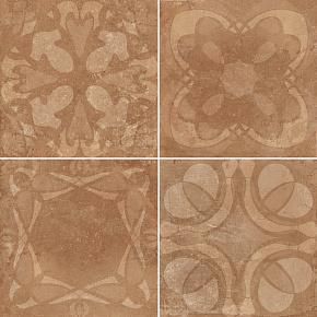 фото Плитка dualgres antigua cotto décor 45x45 1.42 м2