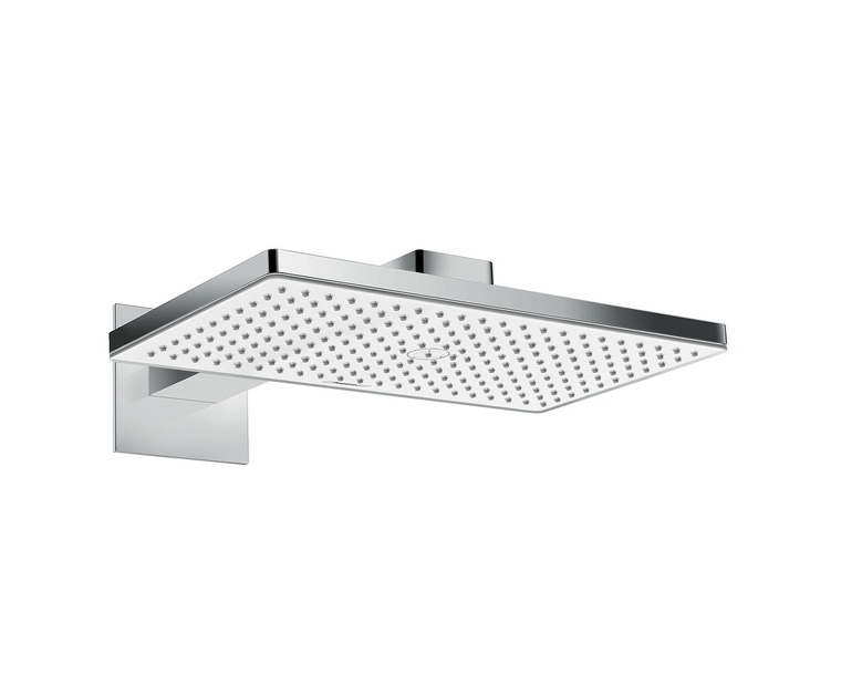 фото 24003400 верхний душ rainmaker select 460 1jet , с держателем 450 мм hansgrohe