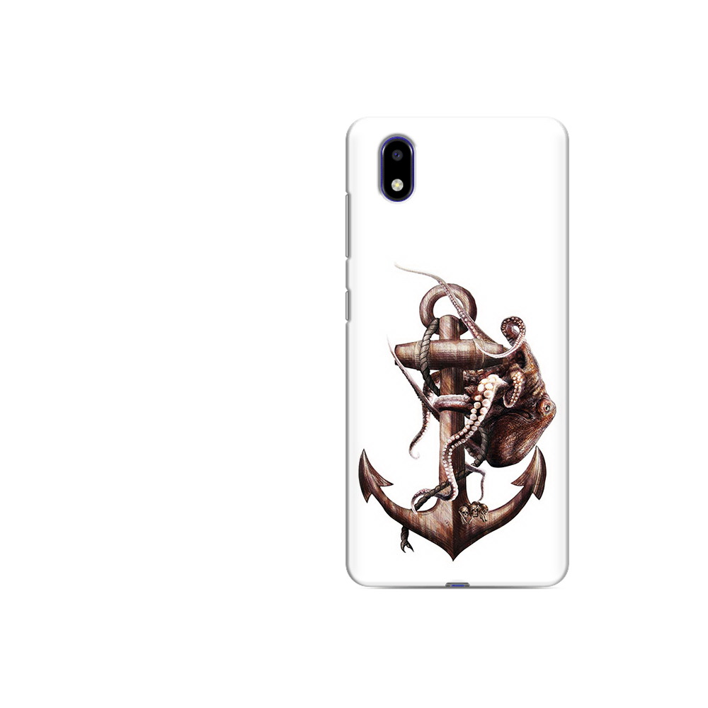 

Чехол MyPads Tocco для ZTE Blade A31 Lite ржавый якорь (PT162823.461.579), Прозрачный, Tocco