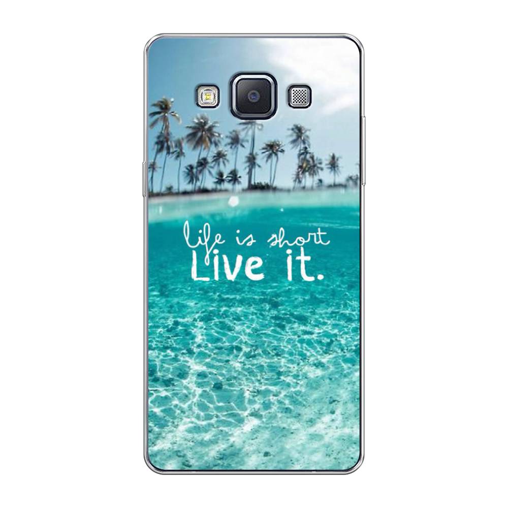 

Чехол Awog на Samsung Galaxy A5 / Самсунг A5 "Live it", Розовый, 20450-7