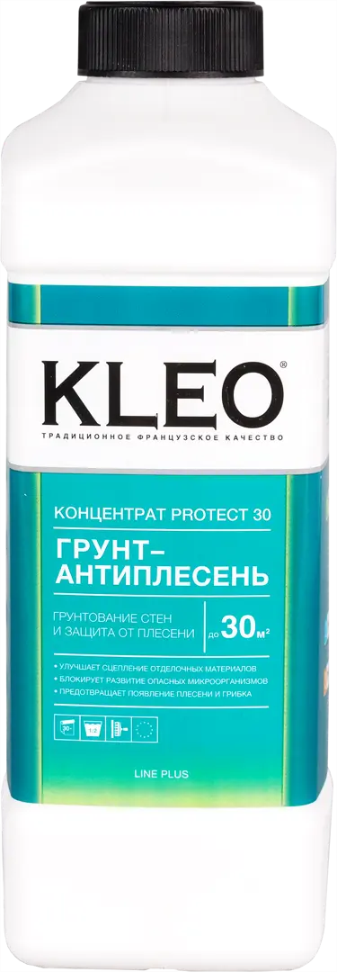 Грунтовка-антиплесень Kleo концентрат 1 л концентрат регенерирующий 50мл