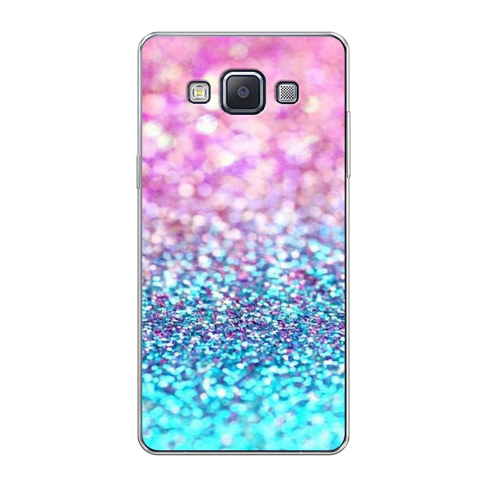 

Чехол Awog "Розово-голубые глиттеры рисунок" для Samsung Galaxy A5