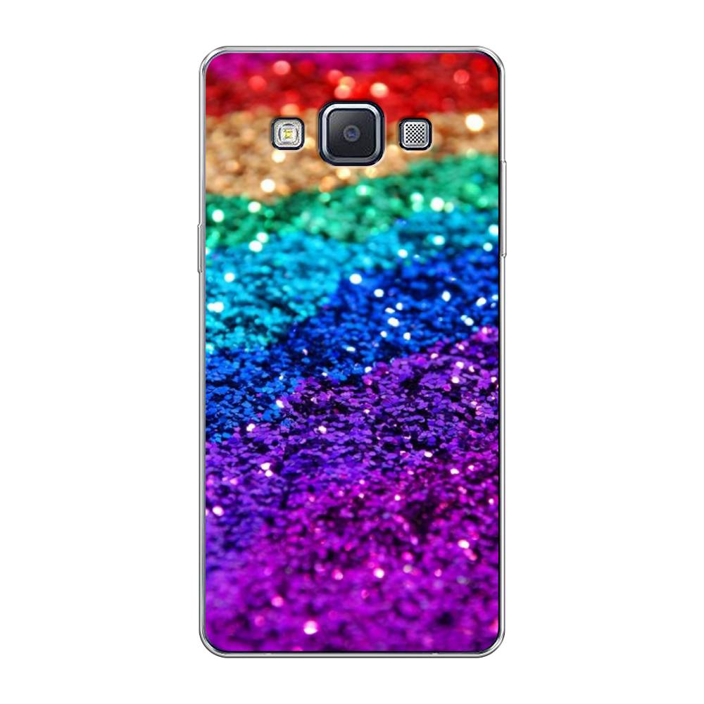 

Чехол Awog на Samsung Galaxy A5 / Самсунг A5 "Блестящая радуга рисунок", 20450-3