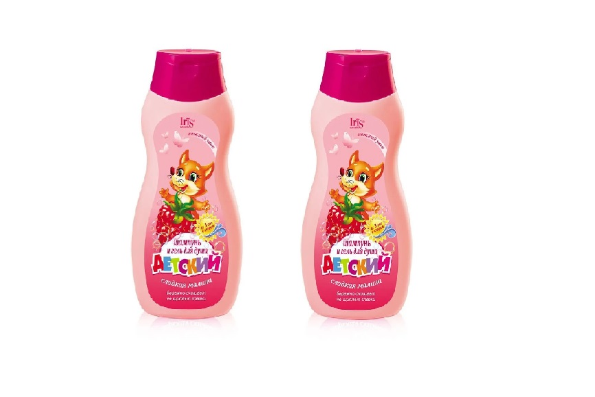 

Шампунь Детский Iris Cosmetic Сладкая малина, 3+, 300 мл, 2 шт.