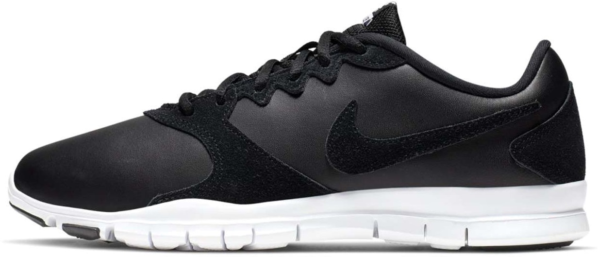 

Кроссовки женские Nike W Flex Essential TR Leather черные 8.5 US, Черный, W Flex Essential TR Leather