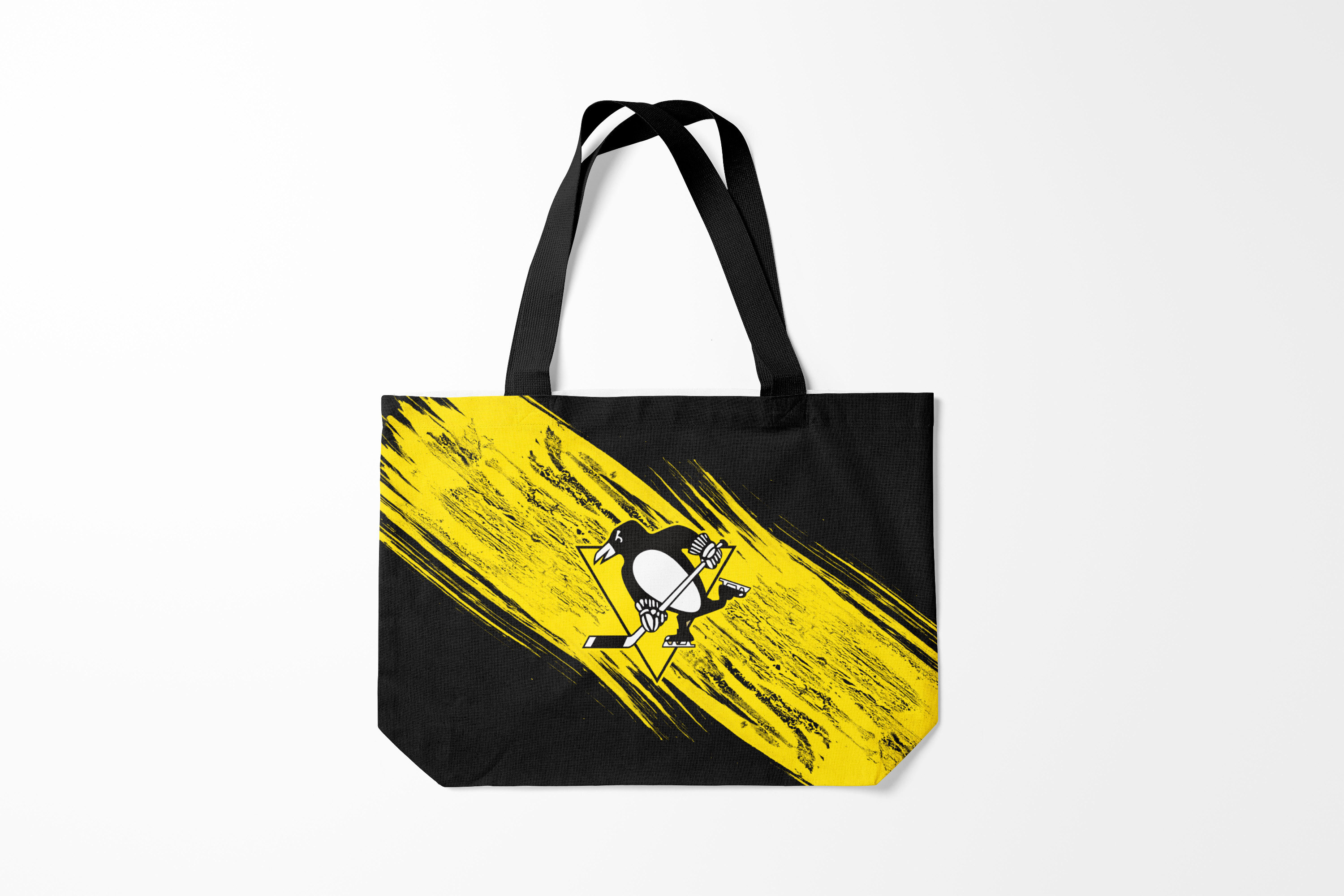 

Сумка шoппер унисекс Burnettie NHL Pittsburgh Penguins Sport, черный, NHL Pittsburgh Penguins Sport