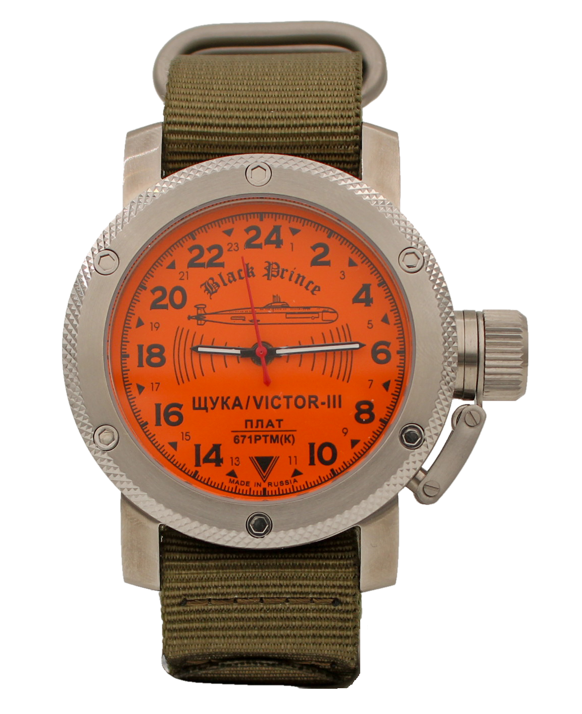 Наручные часы мужские Watch Triumph Щука (Black Prince)-АП
