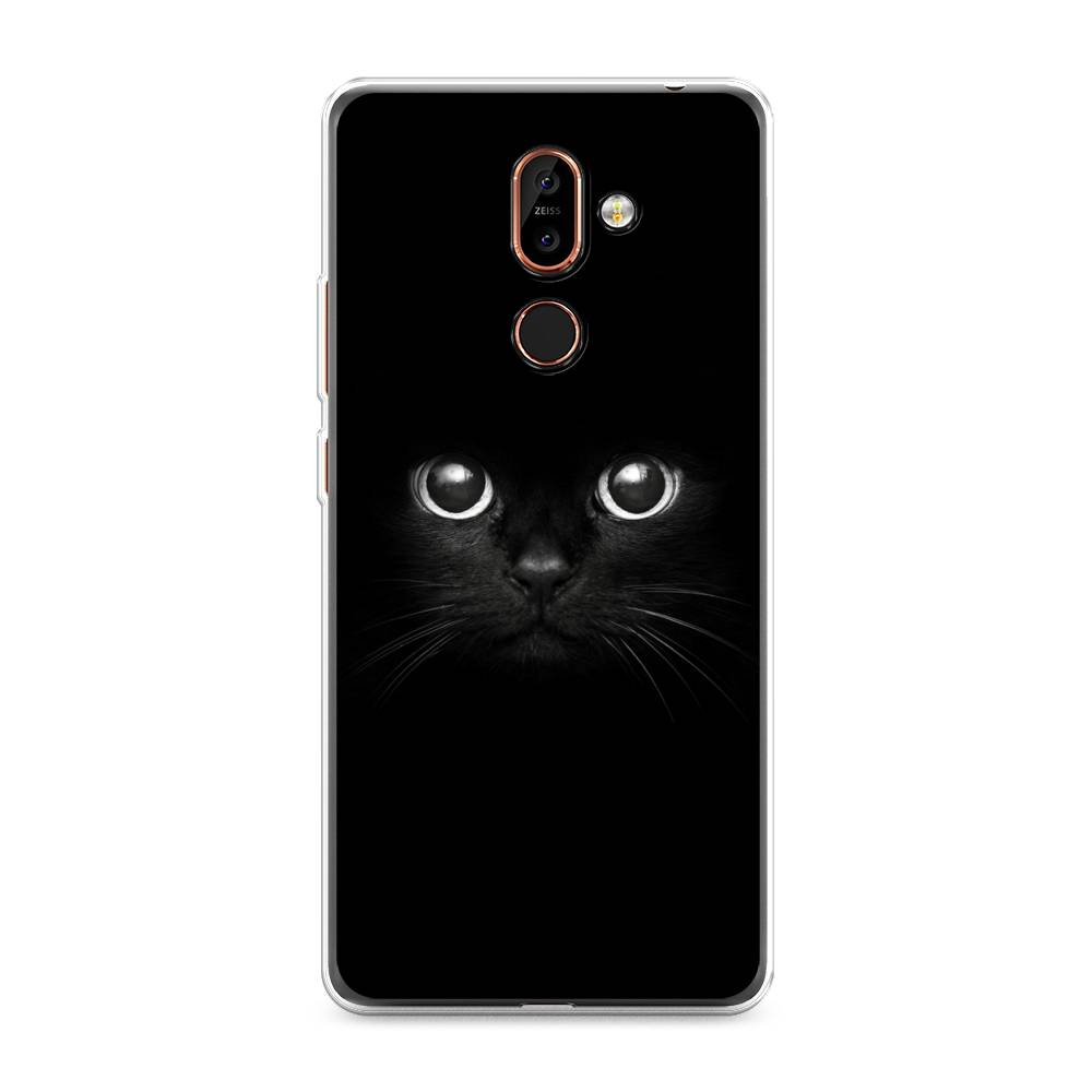 

Чехол Awog на Nokia 7 plus / Нокиа 7 plus "Взгляд черной кошки", Черный, 121050-1