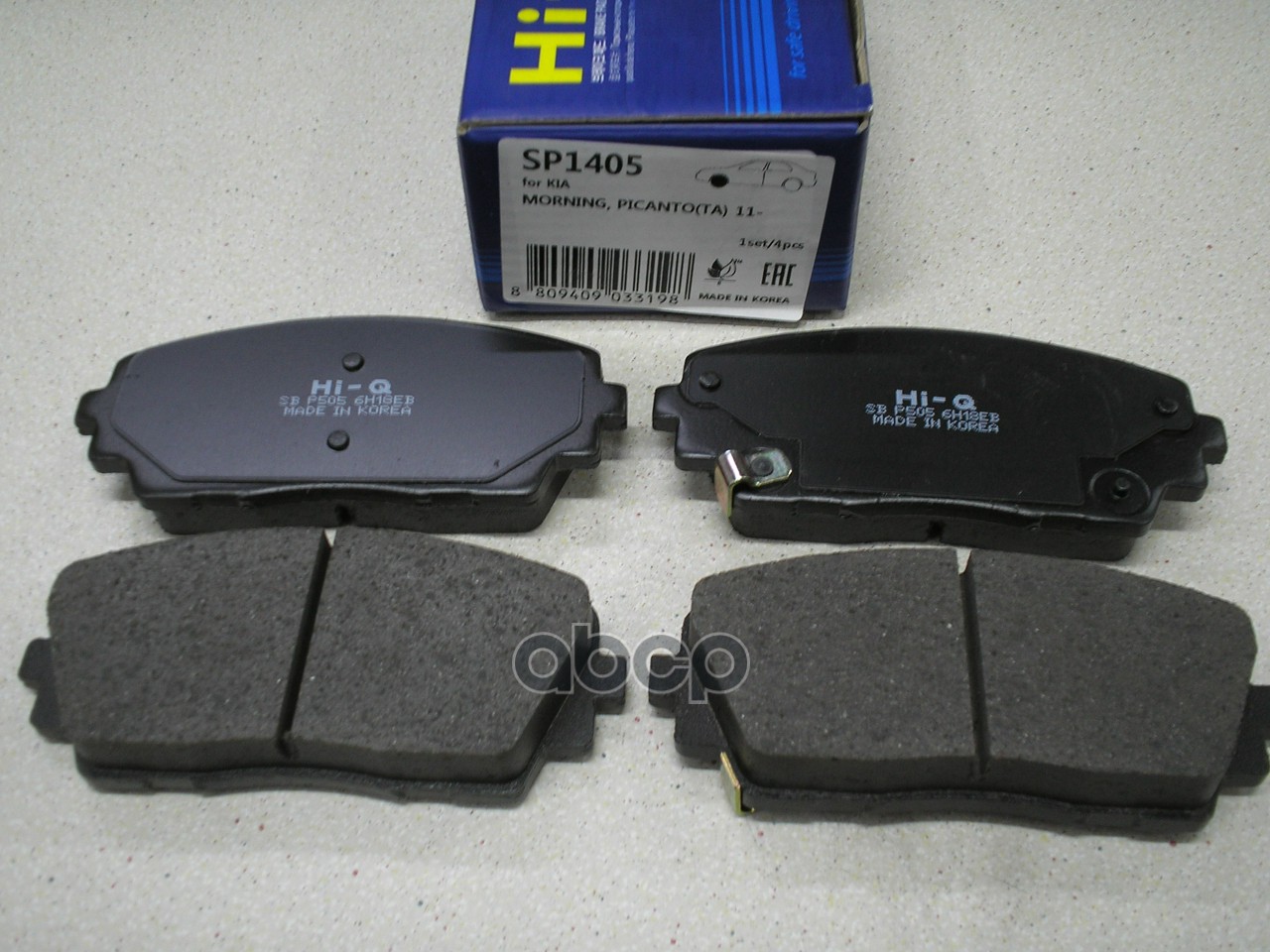 

Тормозные колодки Sangsin brake передние SP1405, SP1405