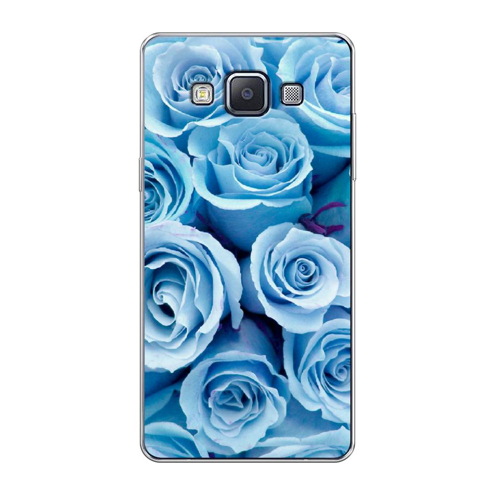 фото Чехол awog "лазурные розы" для samsung galaxy a5