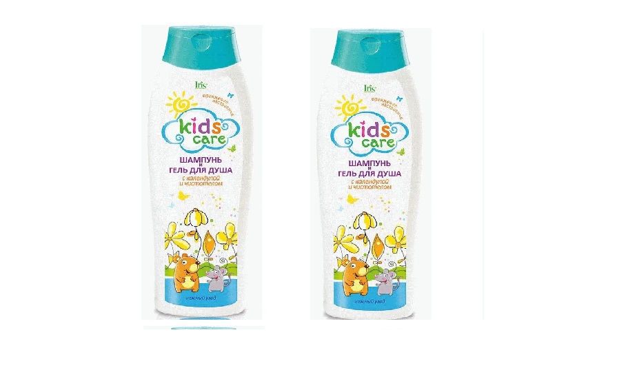 Шампунь и Гель для душа Iris Cosmetic Kids Care КАЛЕНДУЛА и ЧИСТОТЕЛ 400мл 2 шт шампунь календула и череда для оздоровления волос 480мл