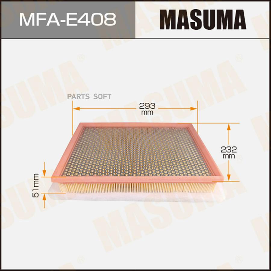 

Фильтр воздушный GENERAL MOTORS Masuma MFAE408