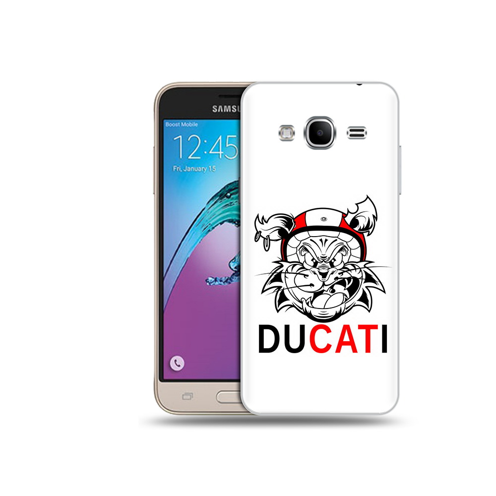 

Чехол MyPads Tocco для Samsung Galaxy J3 (2016) дукати (PT29089.580.339), Прозрачный, Tocco