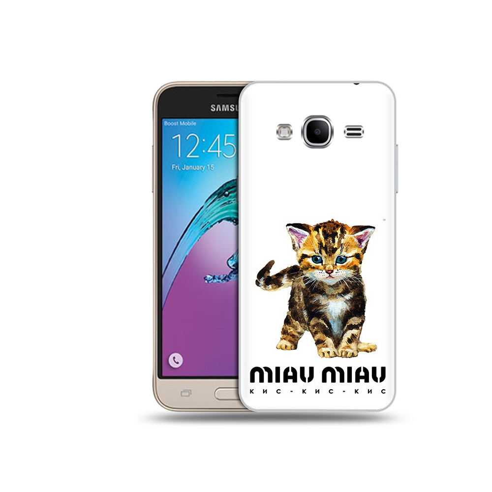 

Чехол MyPads Tocco для Samsung Galaxy J3 (2016) Бренд miau miau (PT29089.580.34), Прозрачный, Tocco