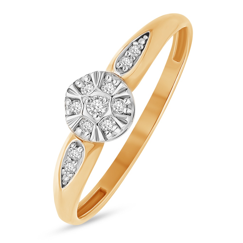 

Кольцо из золота р. , 585Gold 101015458, бриллиант, 101015458