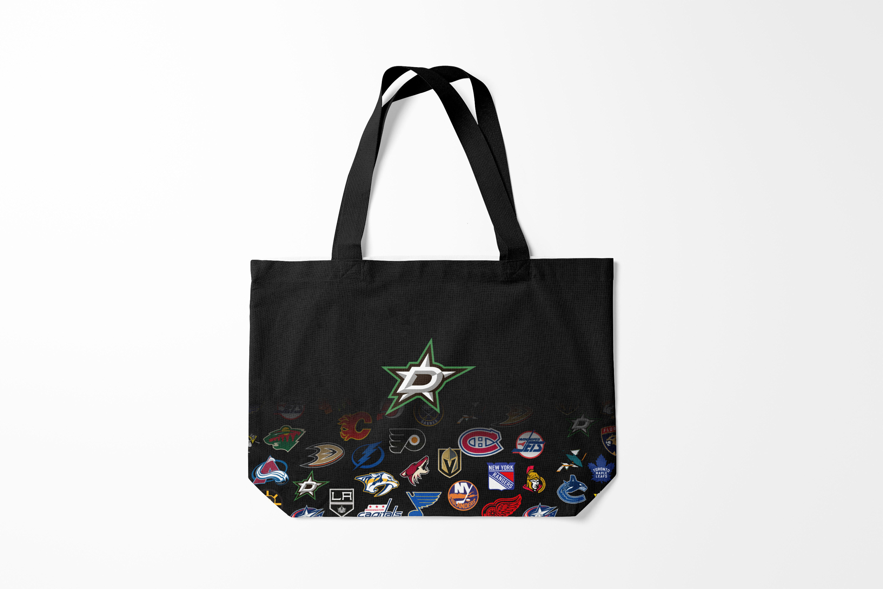 

Сумка шoппер унисекс Burnettie NHL Dallas Stars Z, черный, NHL Dallas Stars Z