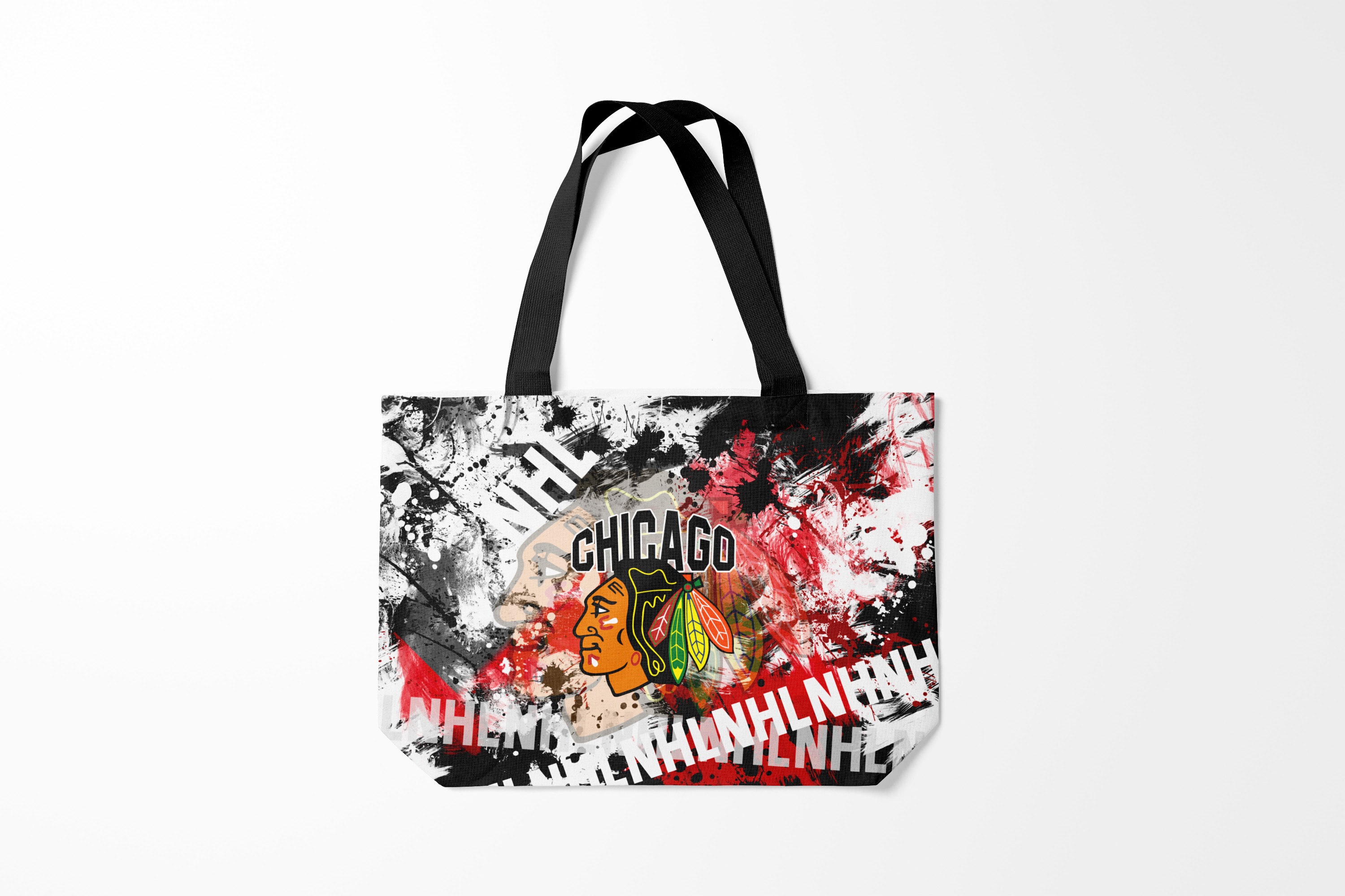 

Сумка шoппер унисекс Burnettie NHL Chicago Blackhawks, разноцветный, NHL Chicago Blackhawks