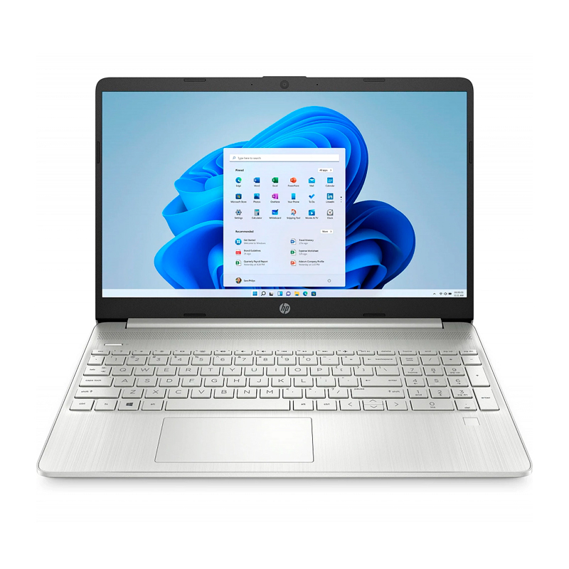 фото Ноутбук hp 15s-fq2115ur 61r53ea silver