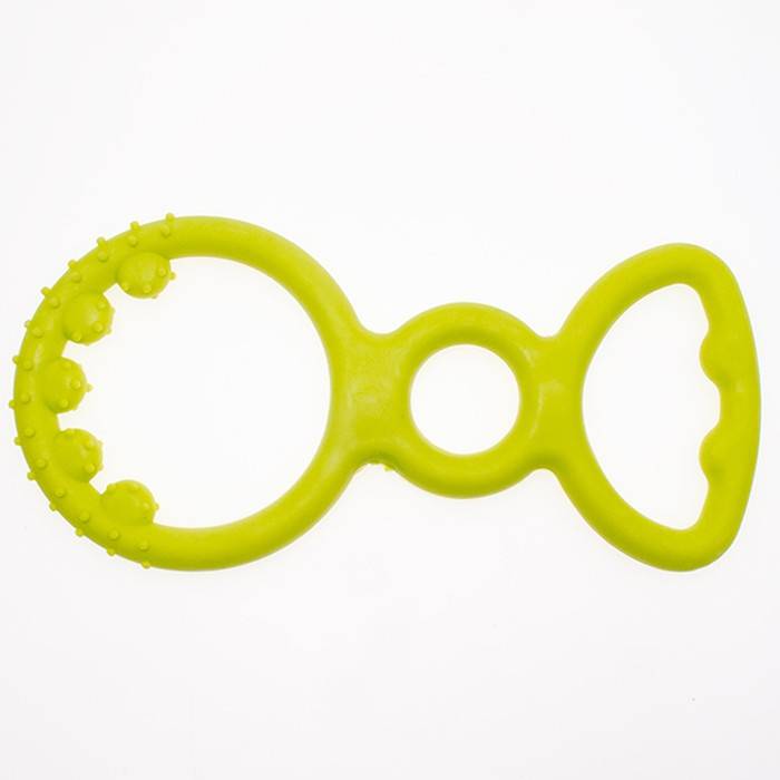 Игрушка для собак N1 перетяжка зеленая 18 см