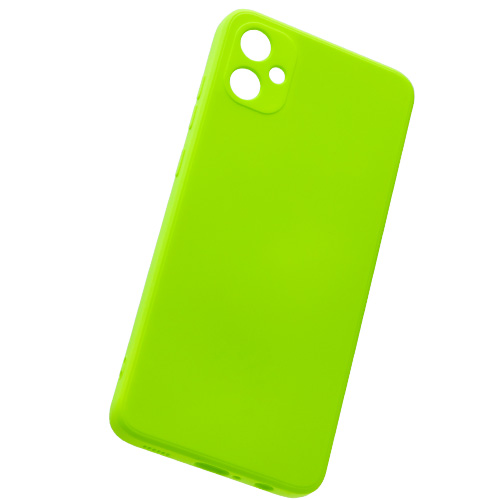 

Чехол Silicone Case для Samsung A05 салатовый, Зеленый