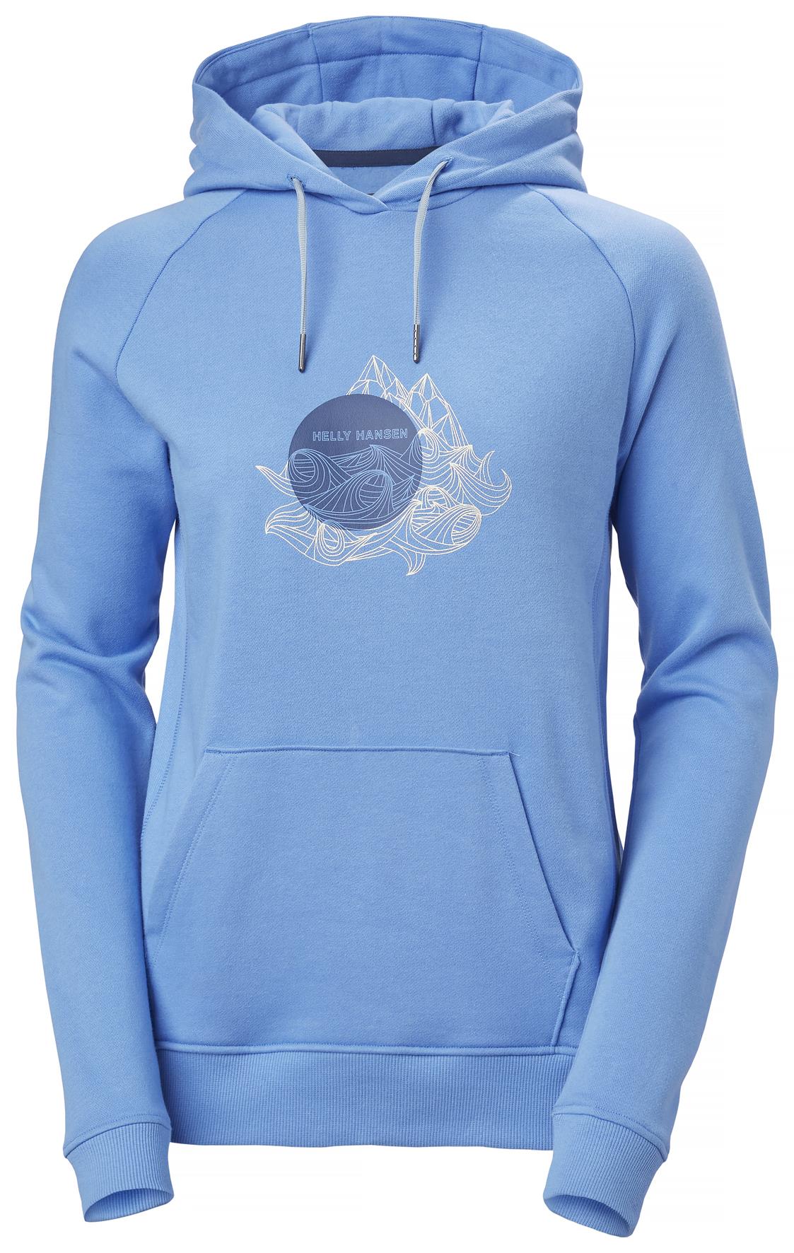 

Худи Helly Hansen W F2F COTTON HOODIE для женщин, M, синий, 62936