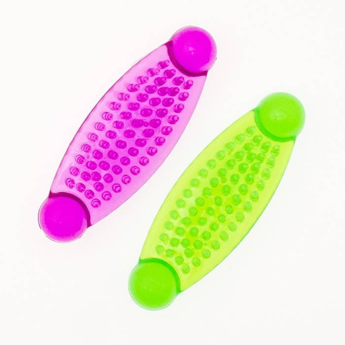 Игрушка для собак Jack&King Косточка №4 микс цветов 12 см