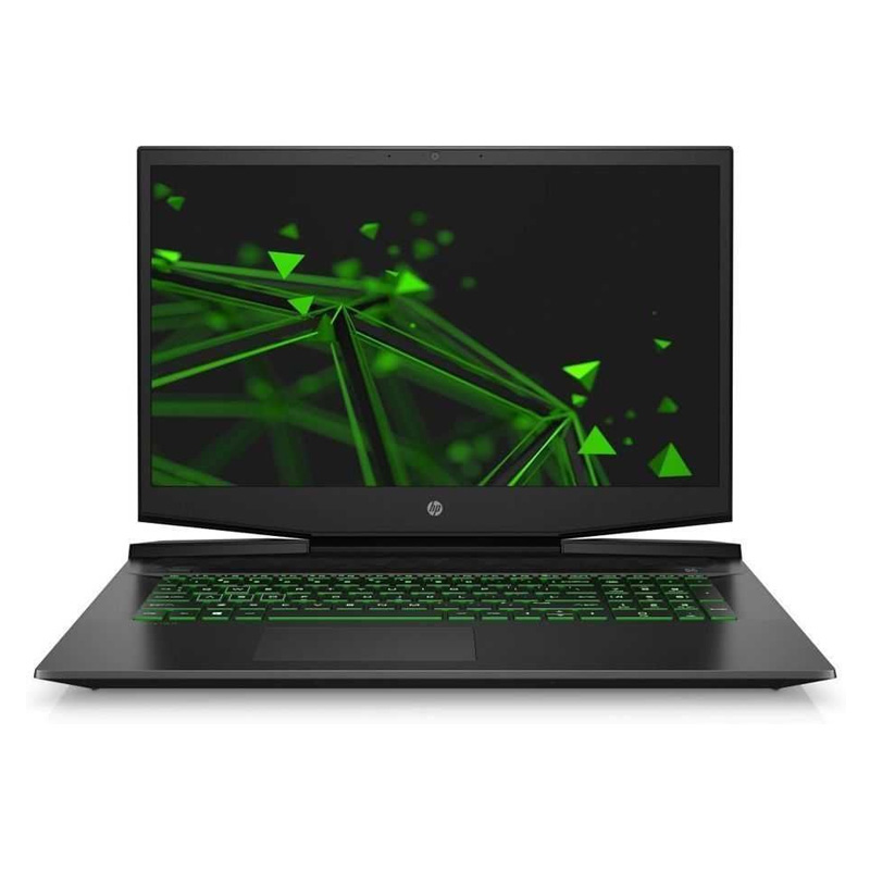 фото Игровой ноутбук hp omen pavilion gaming 17-cd2058ur 4e1m6ea black/green