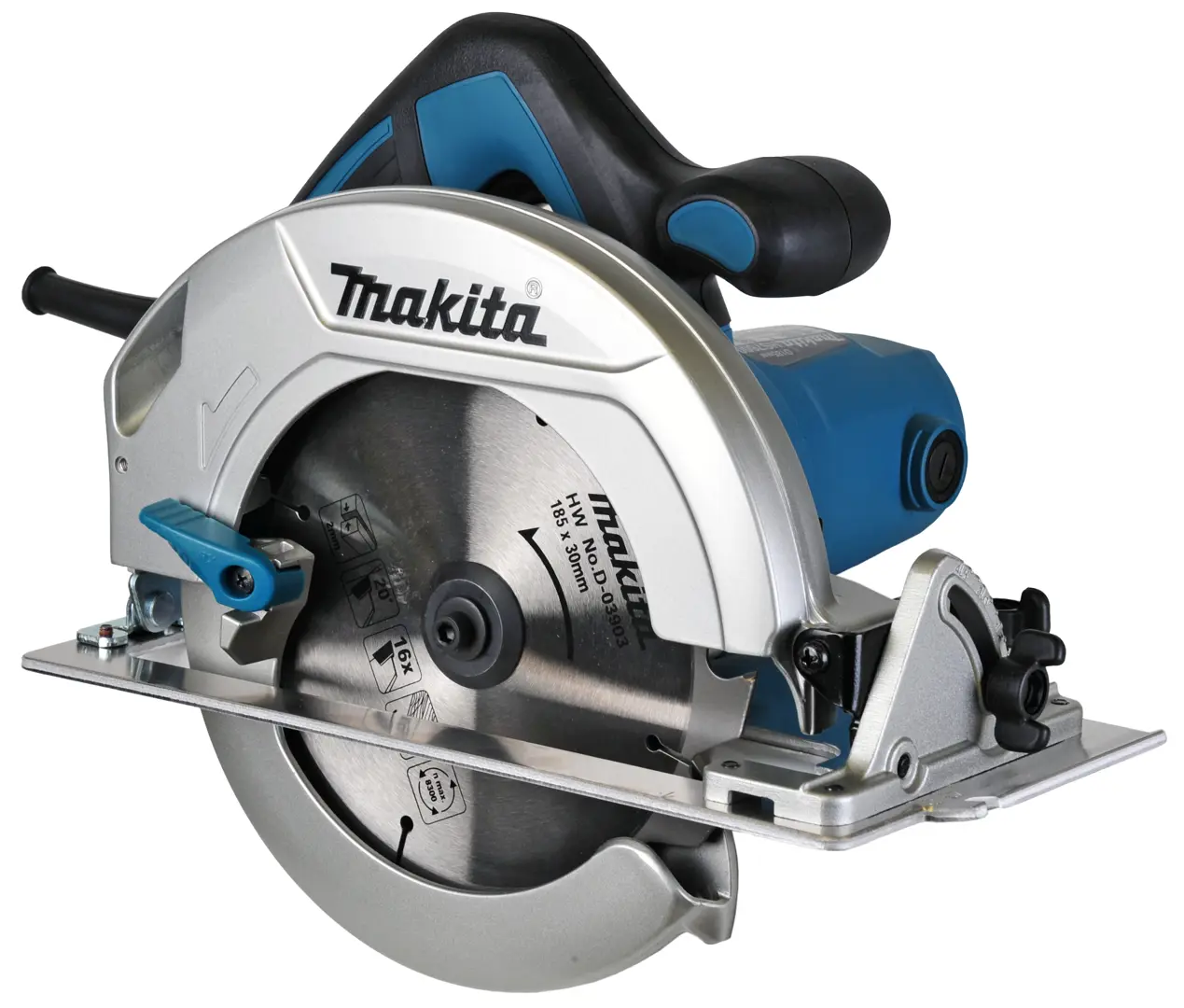 Пила циркулярная сетевая Makita HS7600, 1200 Вт, 185 мм