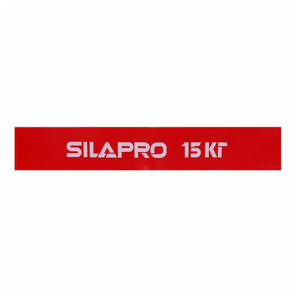 Фитнес-резинка 15 кг SilaPro 30 х 5 х 0,07 см