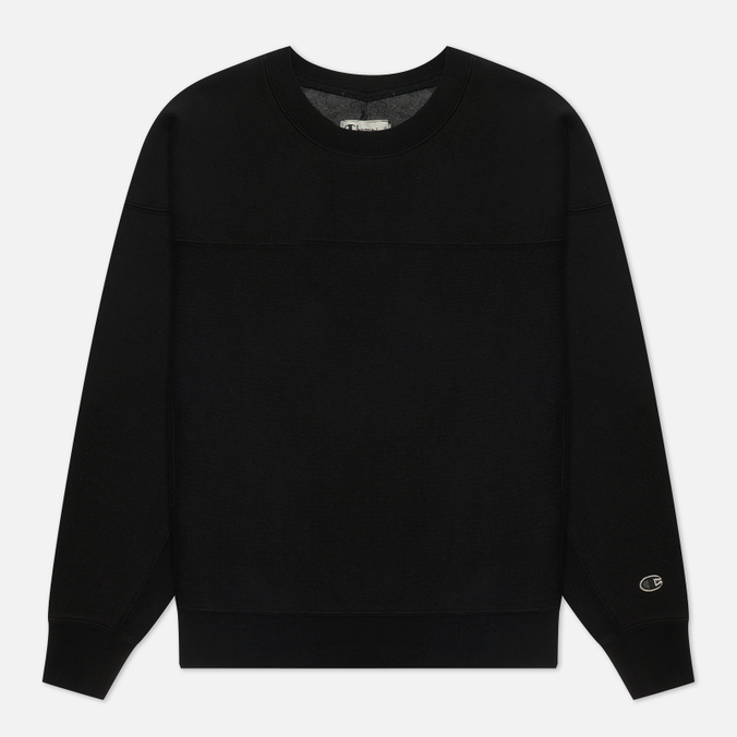 

Свитшот женский Champion Reverse Weave 114528-KK001 черный L, 114528-KK001
