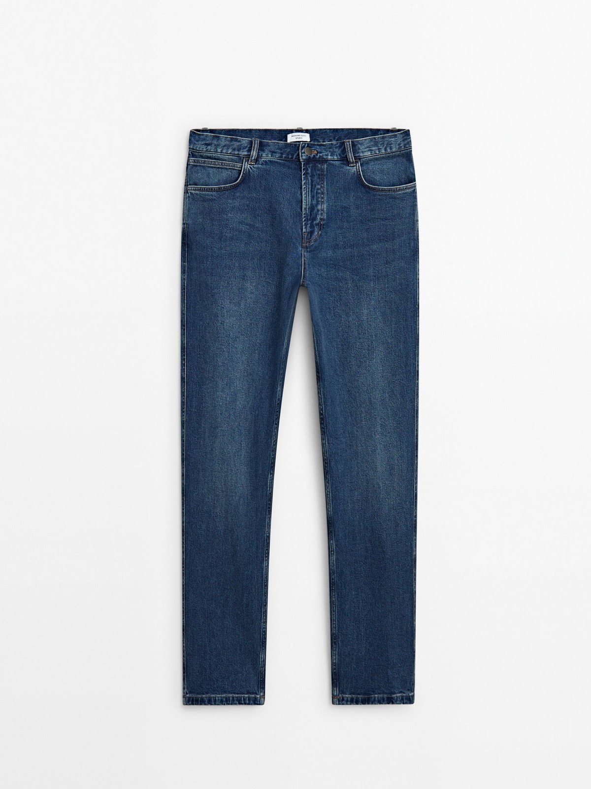 

Джинсы мужские Massimo Dutti 8331/826-I2024 синие 40 EU, Синий, 8331/826-I2024
