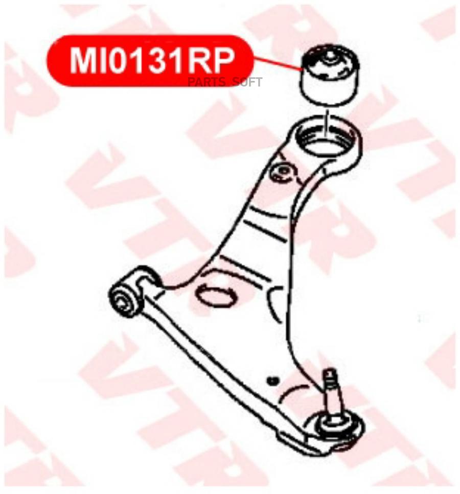 

Полиуретановый Сайлентблок Рычага Передней Подвеск VTR MI0131RP