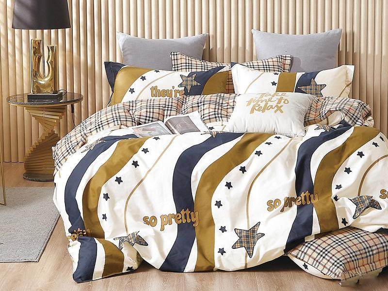 

Постельное белье из печатного сатина АЛЬВИТЕК CKK-048 50х70 (2шт) 2-спальное