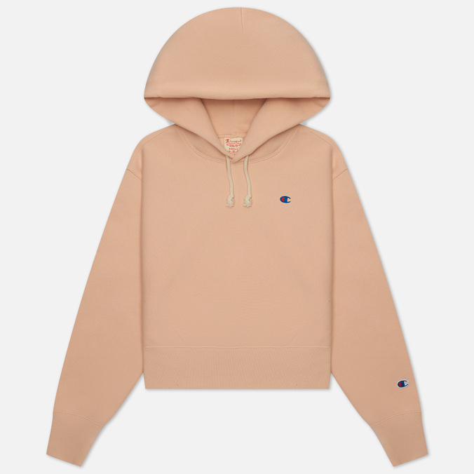 

Толстовка женская Champion Reverse Weave 114613-PS103 розовая S, 114613-PS103