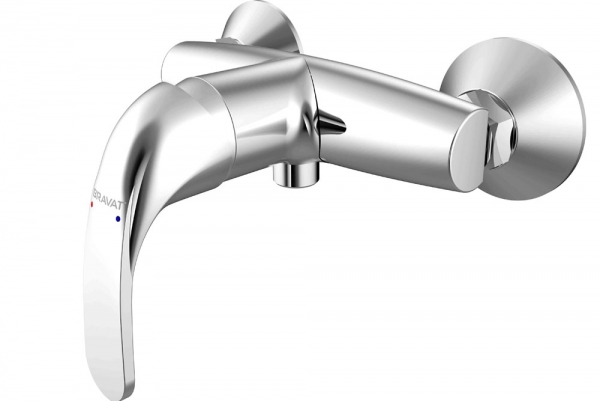 

Смеситель для душа Bravat Fit Хром (F9135188CP-01-RUS), Серебристый
