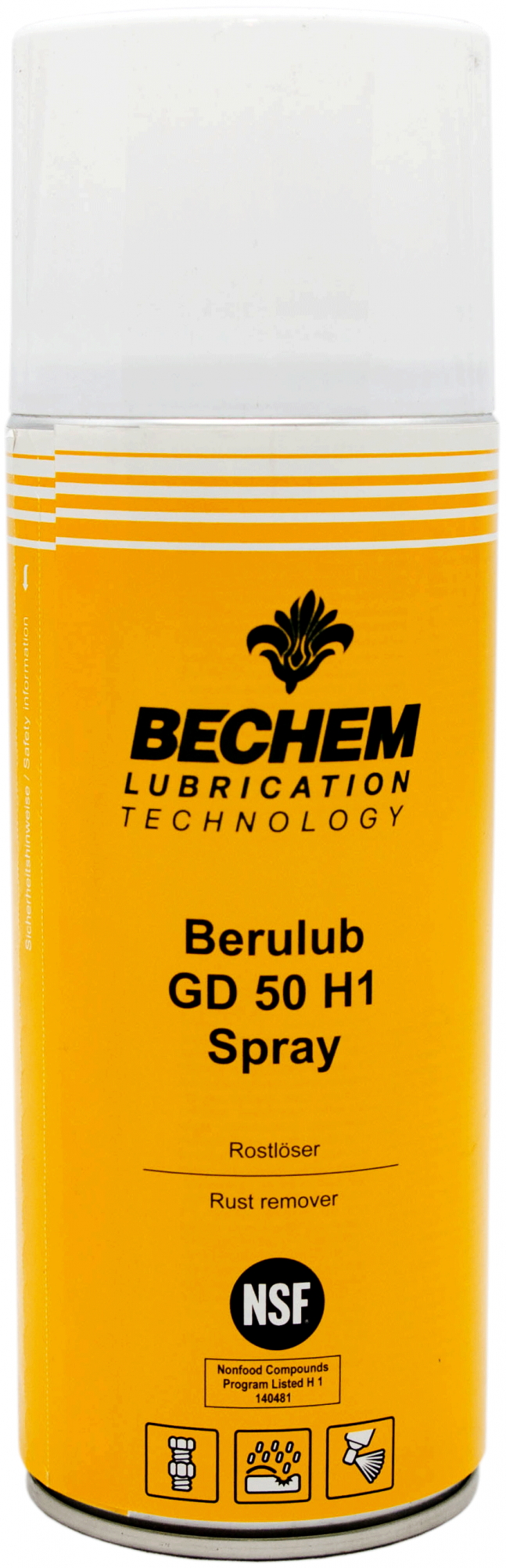 

Преобразователь ржавчины BECHEM Berulub GD 50 H1 Spray(400 мл), Berulub GD 50 H1