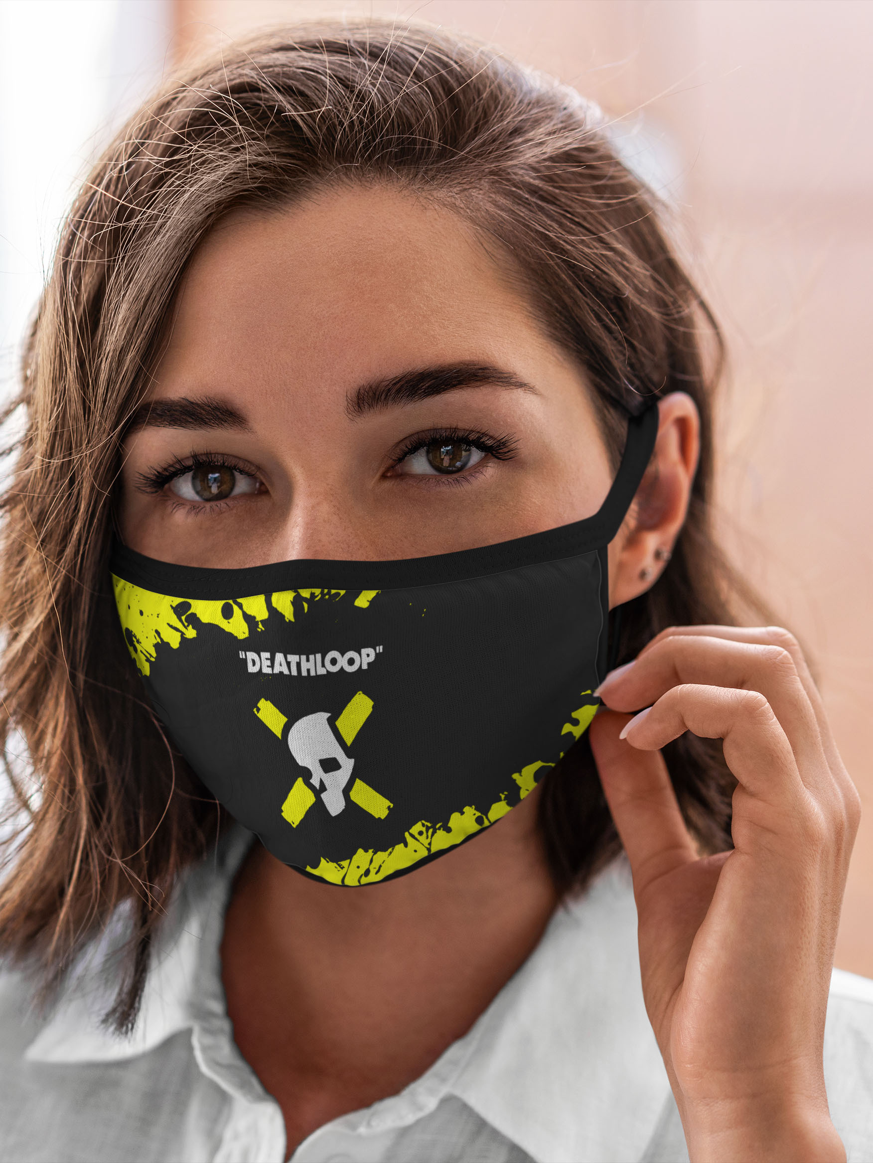 

Многоразовая маска унисекс Burnettie Разные Игры Deathloop Paint, Разноцветный, Разные Игры Deathloop Paint