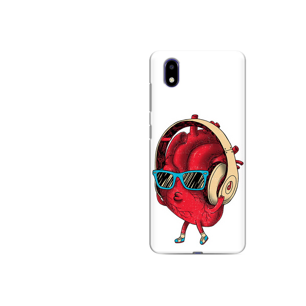 

Чехол MyPads Tocco для ZTE Blade A31 Lite слушай сердце (PT162823.461.609), Прозрачный, Tocco