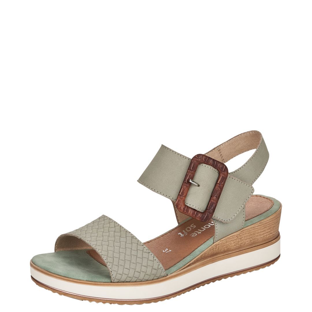 

Босоножки женские REMONTE D6453/52 зеленые 36 RU, Зеленый, D6453/52