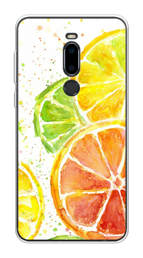 

Чехол на Meizu M8 "Цитрусовые", Белый;желтый;красный;зеленый, 73150-1