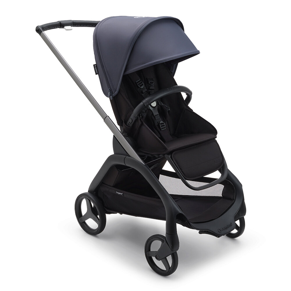 Прогулочная коляска Bugaboo Dragonfly Graphite, цвет Black-Stormy Blue