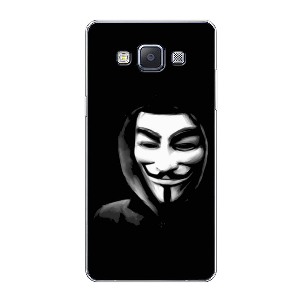 

Чехол Awog на Samsung Galaxy A5 / Самсунг A5 "Анонимус", Черный;серый;белый, 20450-5