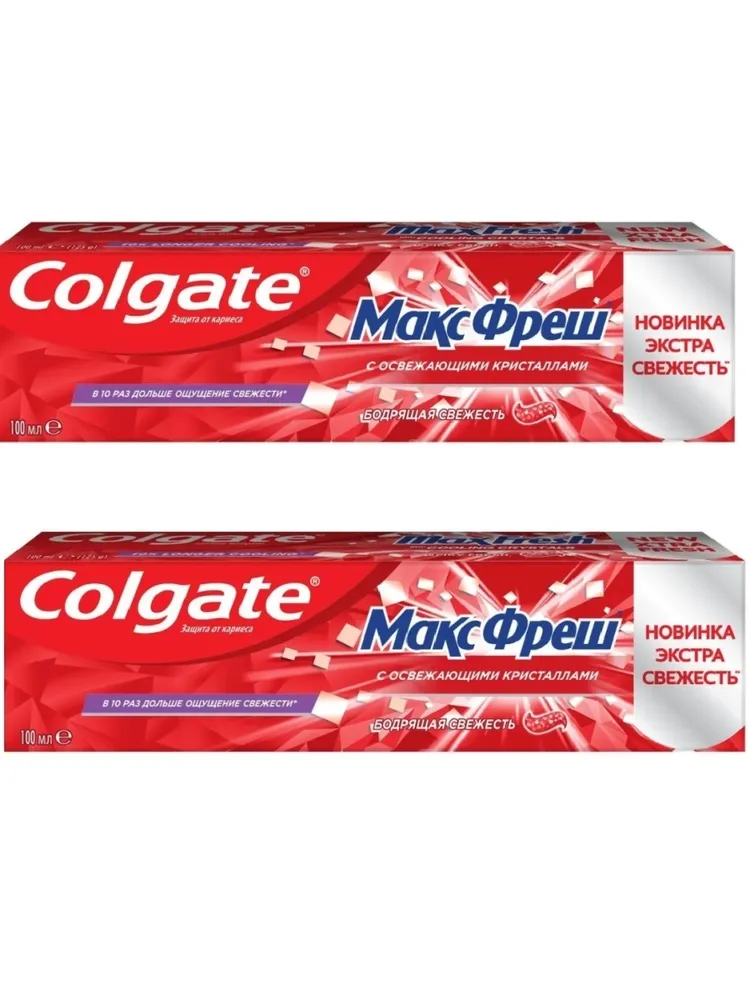 

Зубная паста Colgate Макс Фреш Спайси 100мл х 2шт.