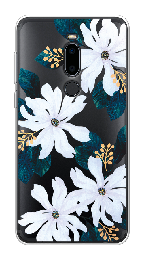 

Чехол на Meizu M8 "Delilah Flower", Зеленый;белый, 73150-1