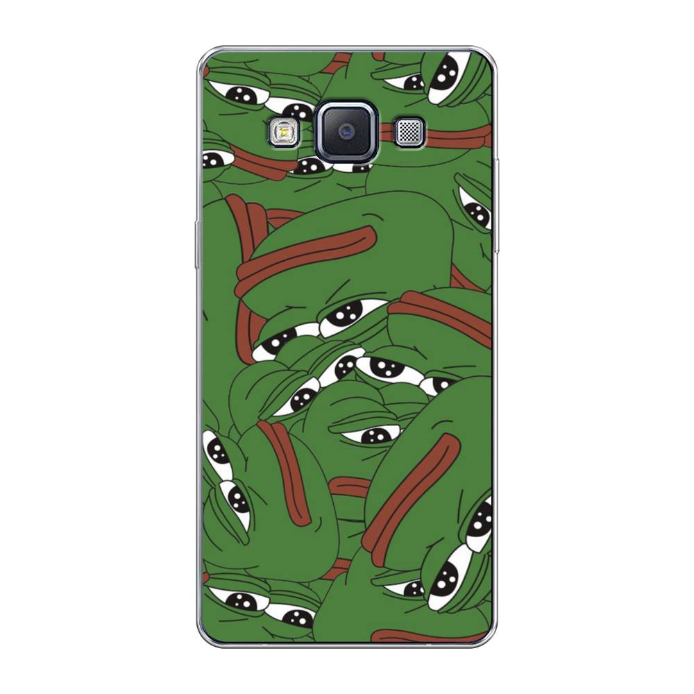 

Чехол Awog на Samsung Galaxy A5 / Самсунг A5 "Печальный frog", Зеленый;белый, 20450-9
