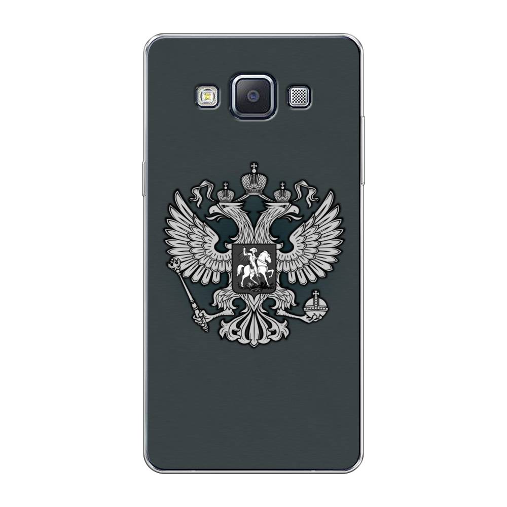 фото Чехол awog "герб россии серый" для samsung galaxy a5