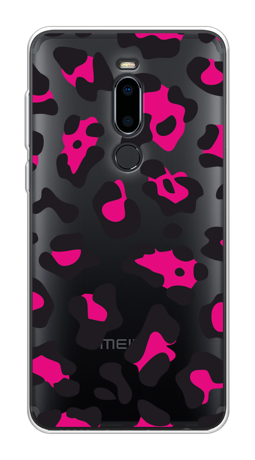 

Чехол на Meizu M8 "Pink cow spots", Черный;розовый, 73150-1